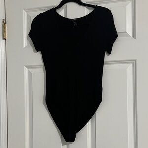 Forever 21 Classic Black Bodysuit